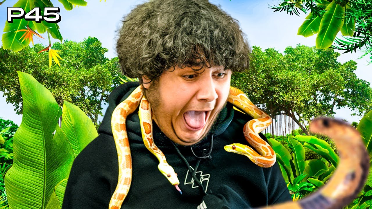 Krimoe Faces His Fear Of Snakes