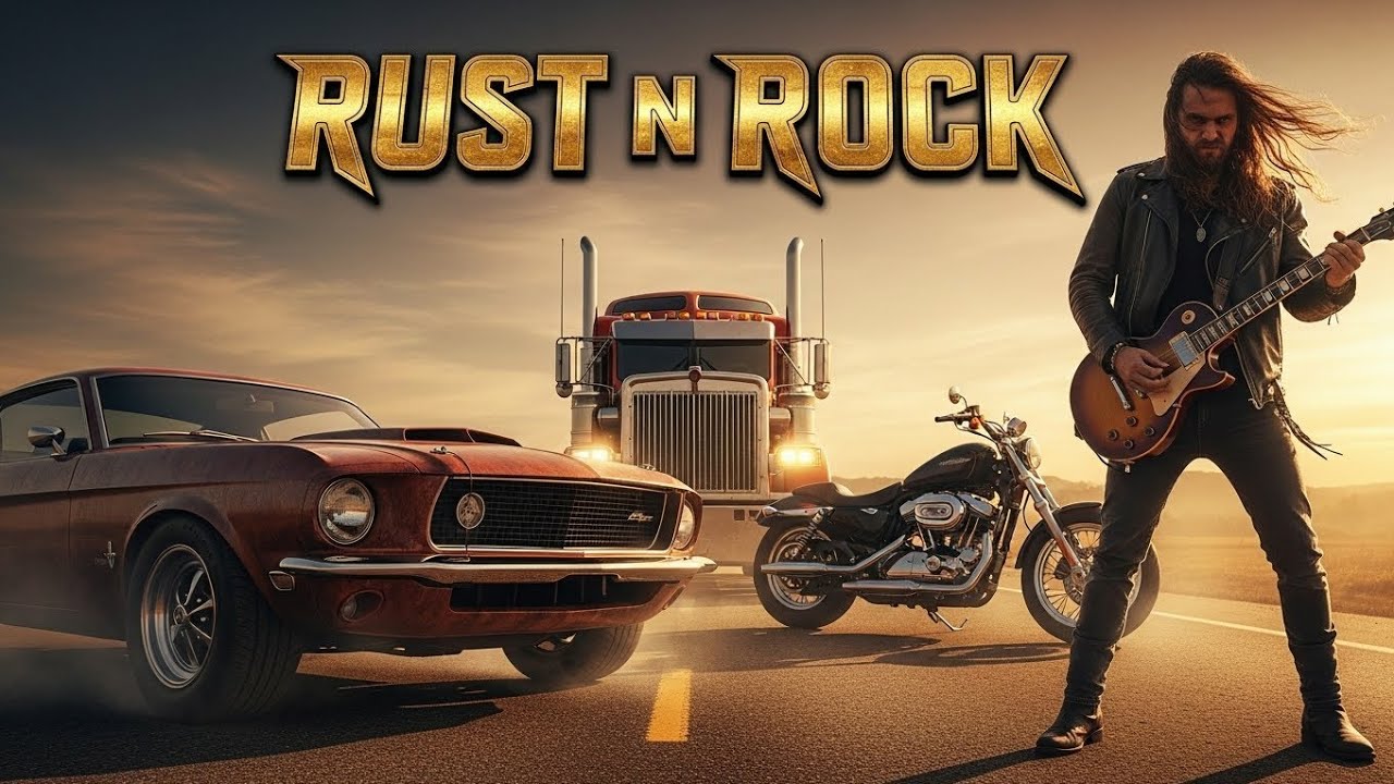 RUST N ROCK – Heavy Rock & Outlaw Country for Long Highways  #SouthernRock #HighwayMusic