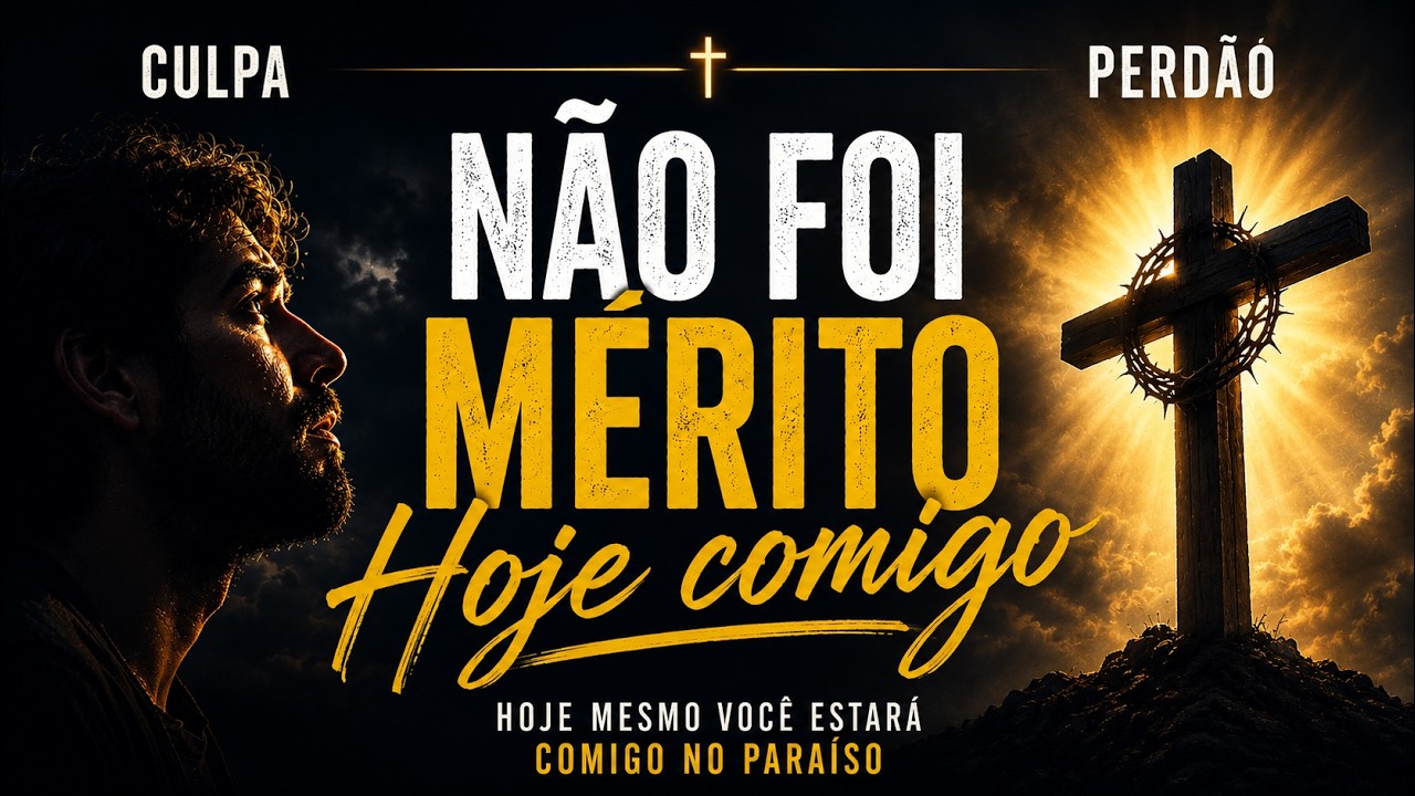 HOJE COMIGO | A Promessa de Jesus na Cruz (Lucas 23:43)