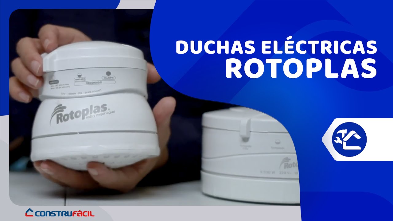Duchas eléctricas Rotoplas.