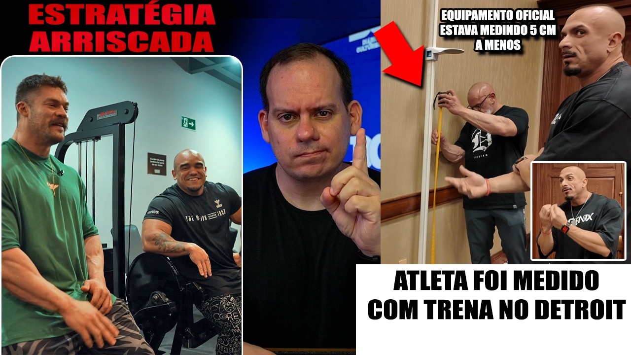 N&atilde;o tem como defender o que ocorreu na medi&ccedil;&atilde;o do Detroit 2026 + Menegate e Porto