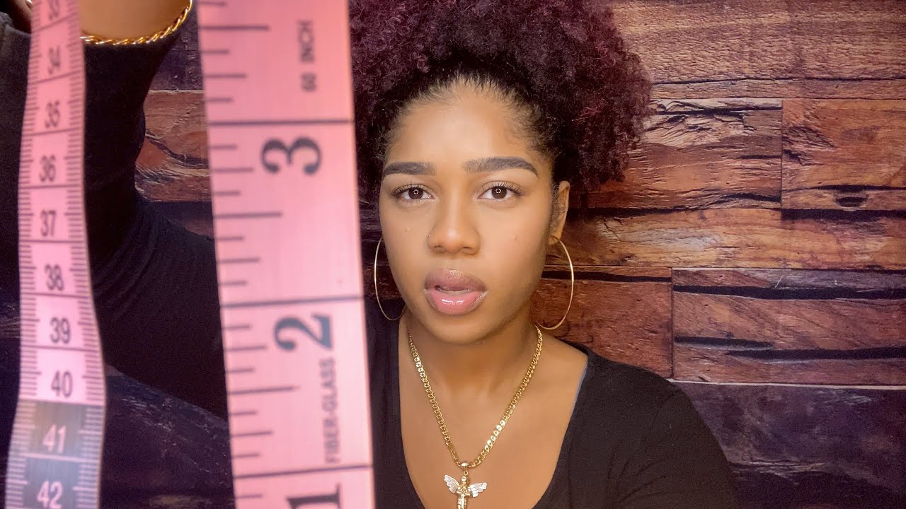 ASMR- MEASURING YOUR FACE (Personal Attention, Tracing, Glove Sounds...) 📏💕