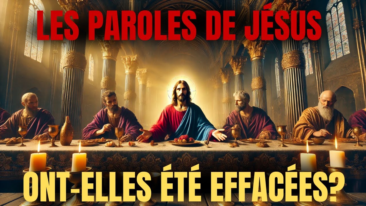 L’Église A Caché: Les Paroles De Jésus Lors De La Dernière Cène Effacées De La Bible