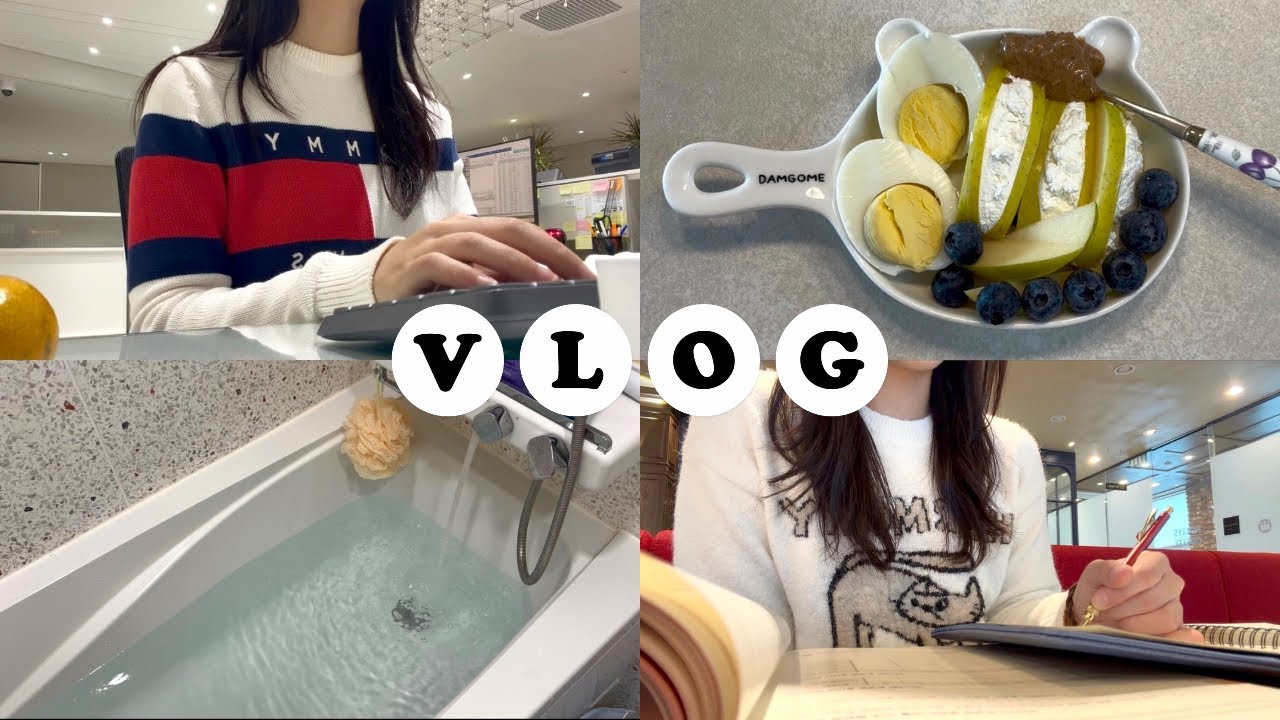 [vlog] 20살 직장인의 일주일 | 점심 도시락 준비 · 주말 일상 · 자격증 공부 