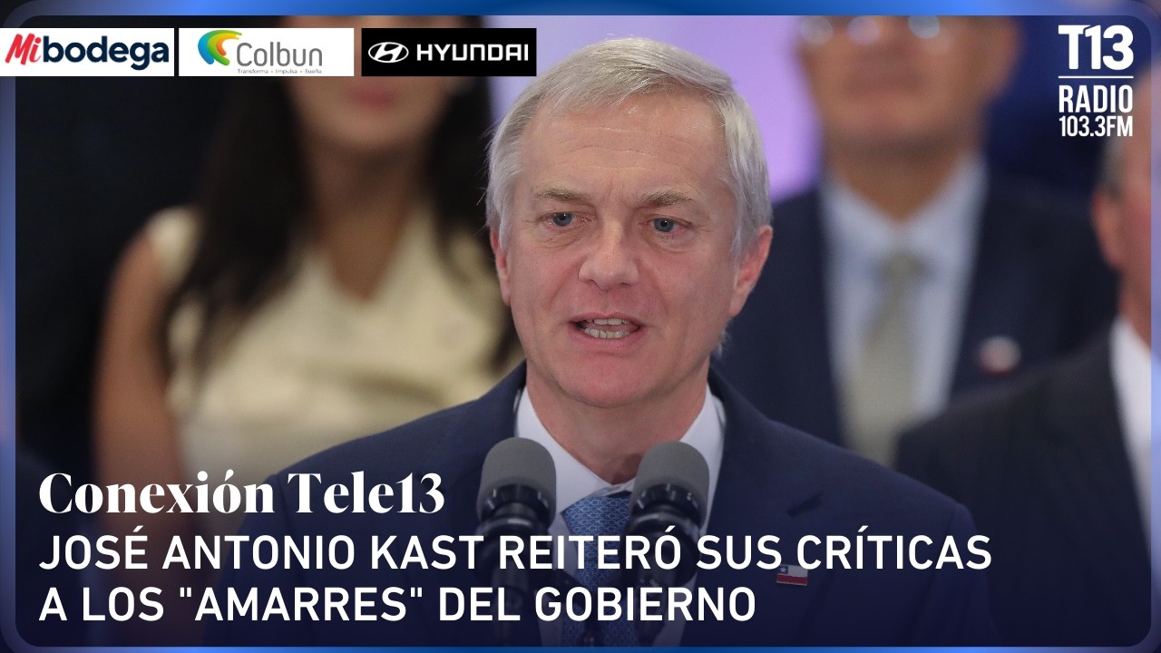 José Antonio Kast reiteró sus críticas a los 