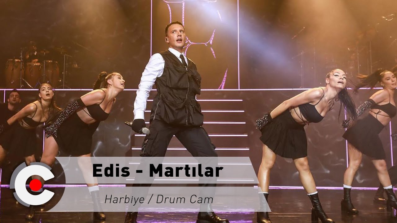 Edis - Martılar / Harbiye Açık Hava  [Neco Engin Drum Cam]