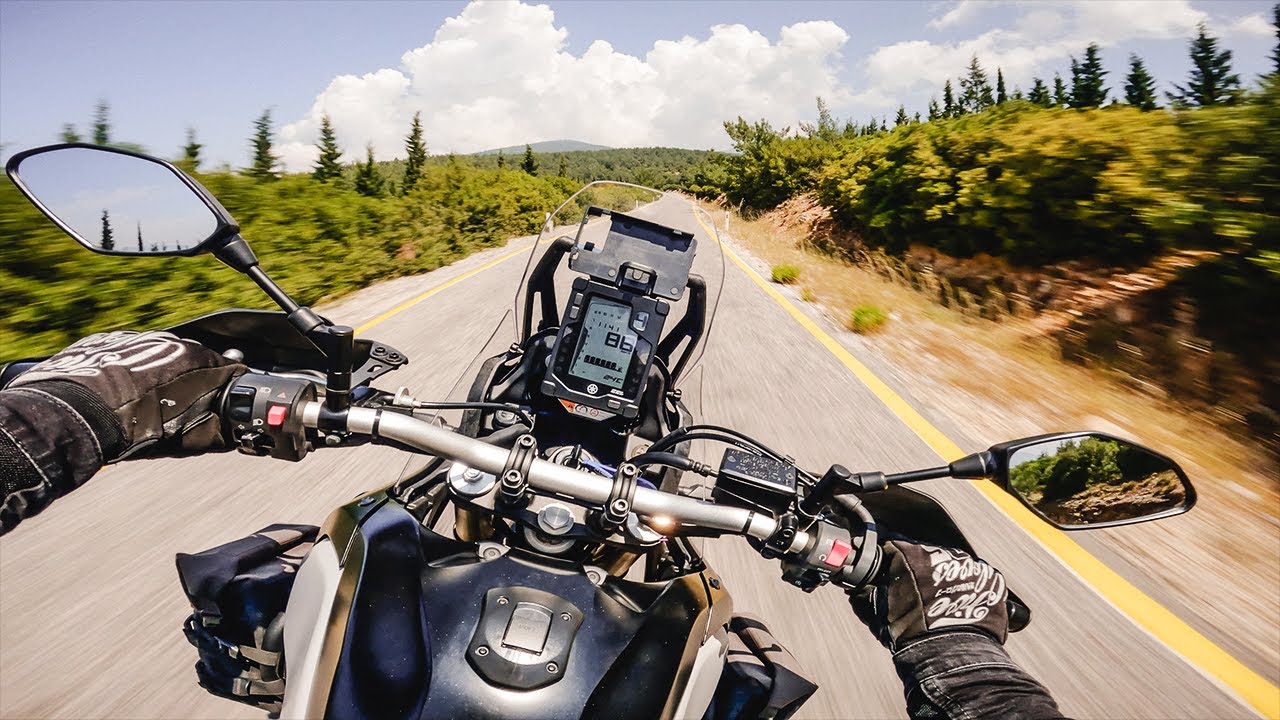 🏍️YAMAHA Tenere 700 - Spil Dağı Tırmanışı - [RAW] - Motorlu Flanör