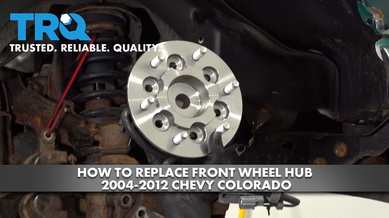 Как заменить ступицу переднего колеса на Chevrolet Colorado 2003-2012 годов