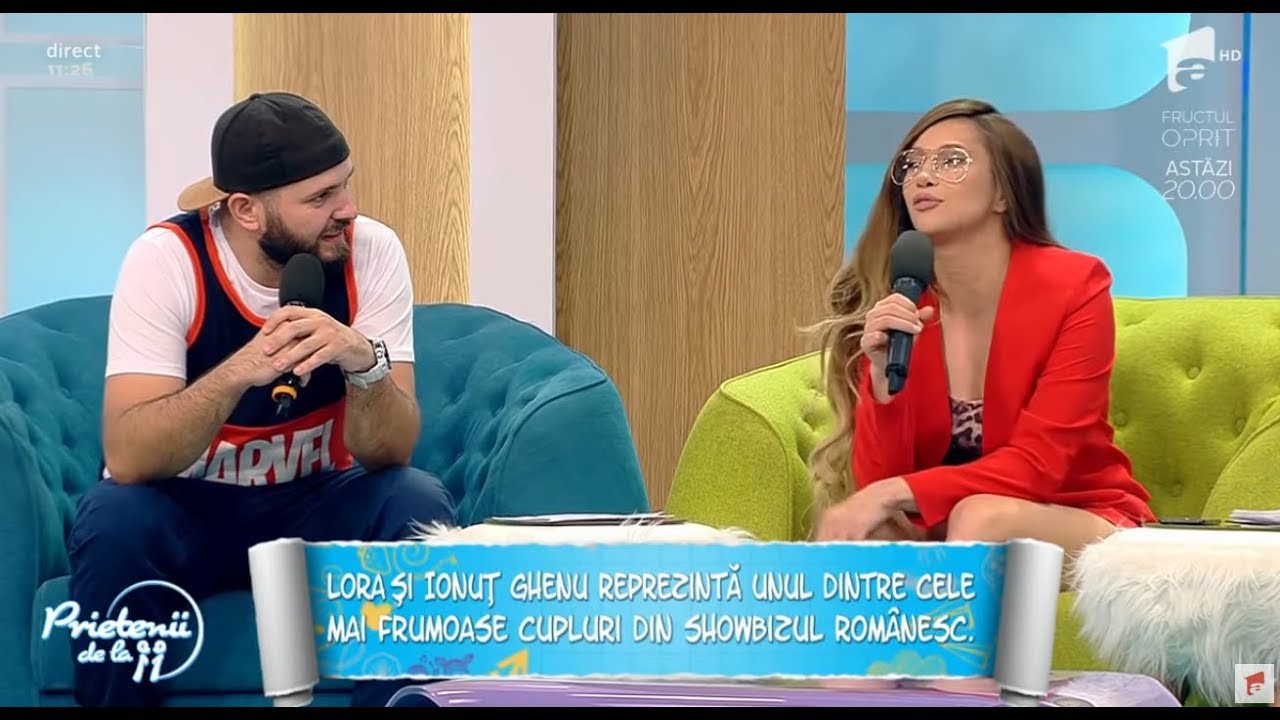 Lora și Ionuț Ghenu, unul dintre cele mai frumoase cupluri din showbizul românesc