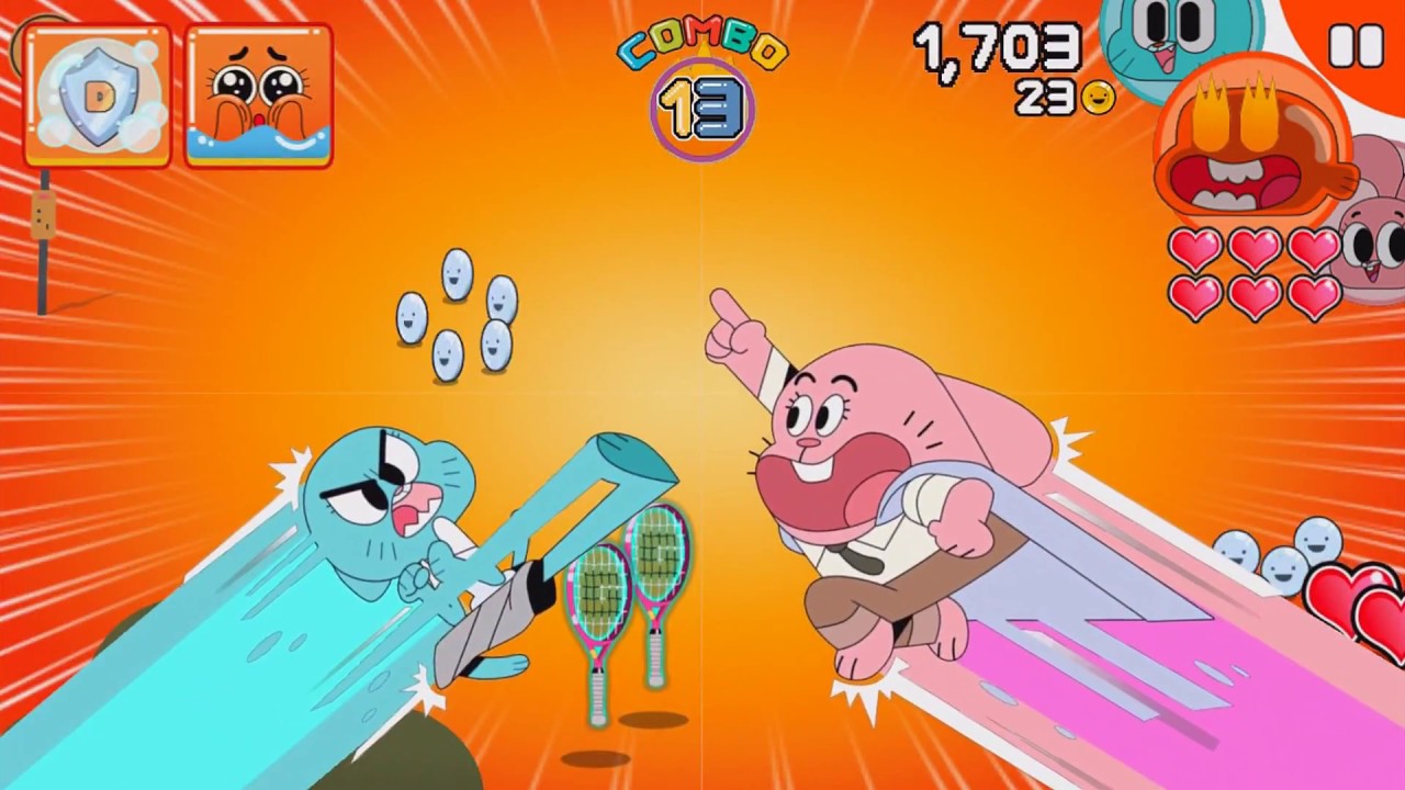 Mutant Fridge Mayhem Gumball Gameplay Part 2 - Takeout Terror