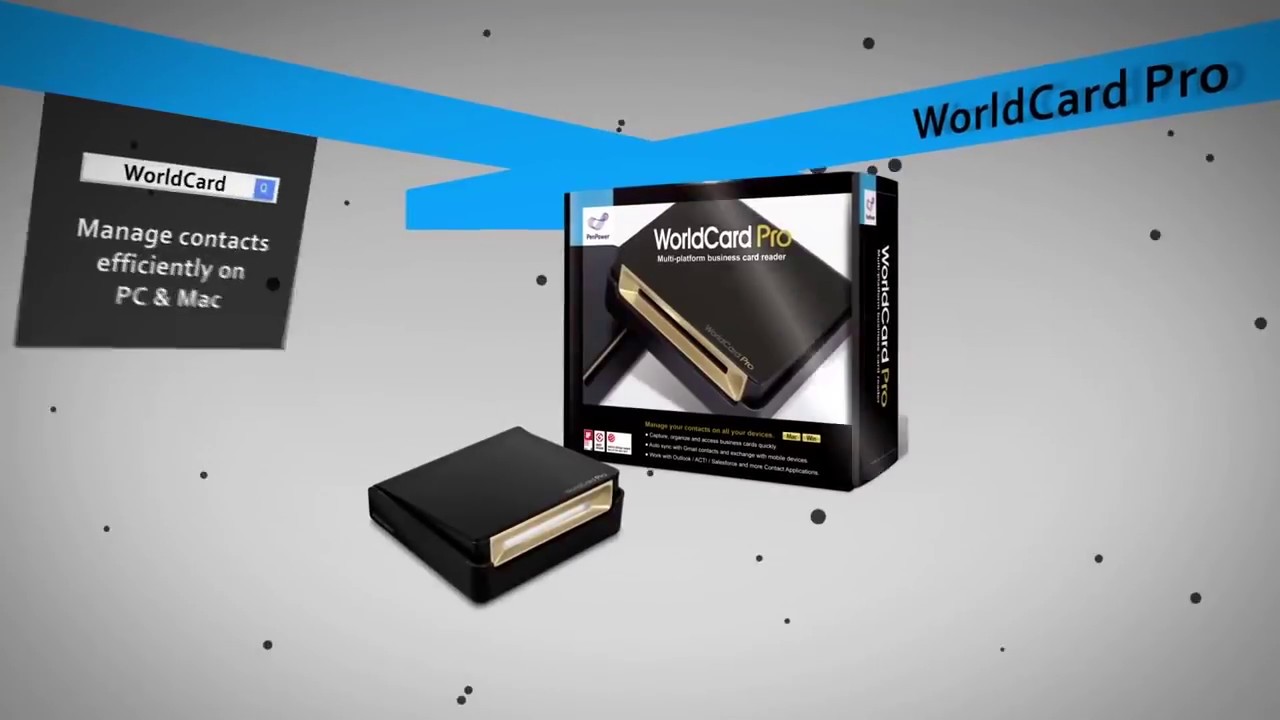 WorldCard Pro, multi language business card scanner