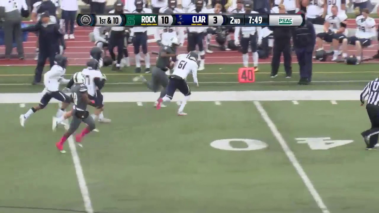 SRU Football Highlights vs. Clarion