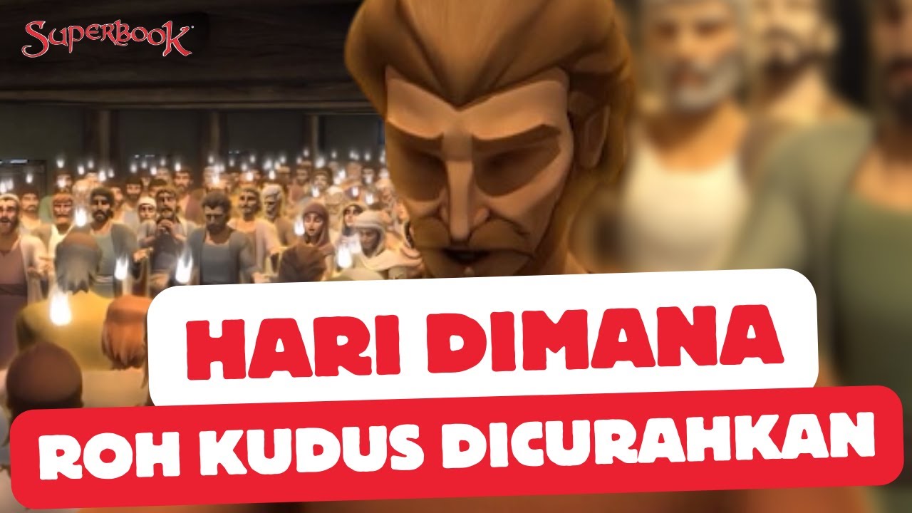 MOMEN SEMUA ORANG MENANTIKAN ROH KUDUS😇 | #superbook