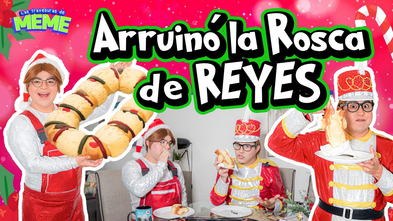 La rosca de reyes esta vacia | Meme arruina la sorpresa | ¿Meme se come el monito?