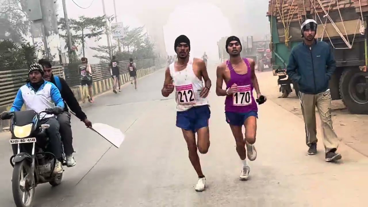 Rajasthan state, cross country ￼6km boy 00
