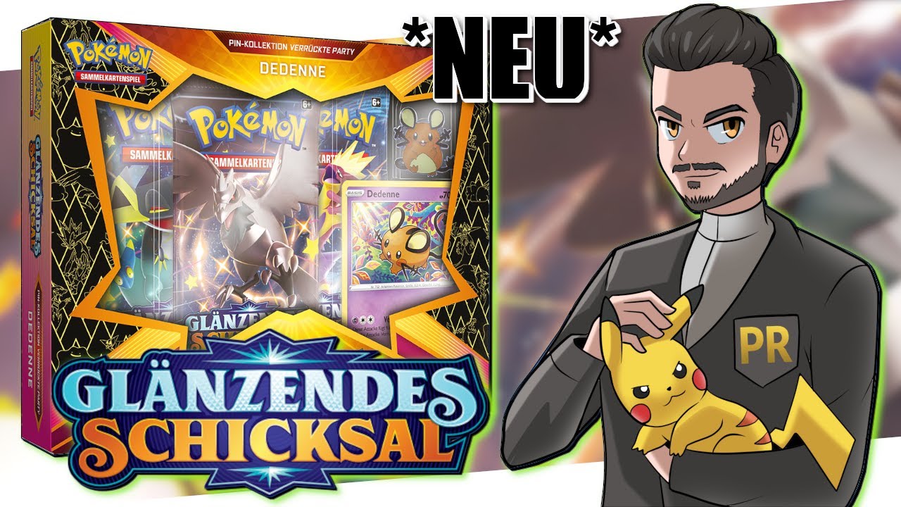 Glänzendes Schicksal✨ Dedenne Pin Kollektion Pokemon Booster Opening