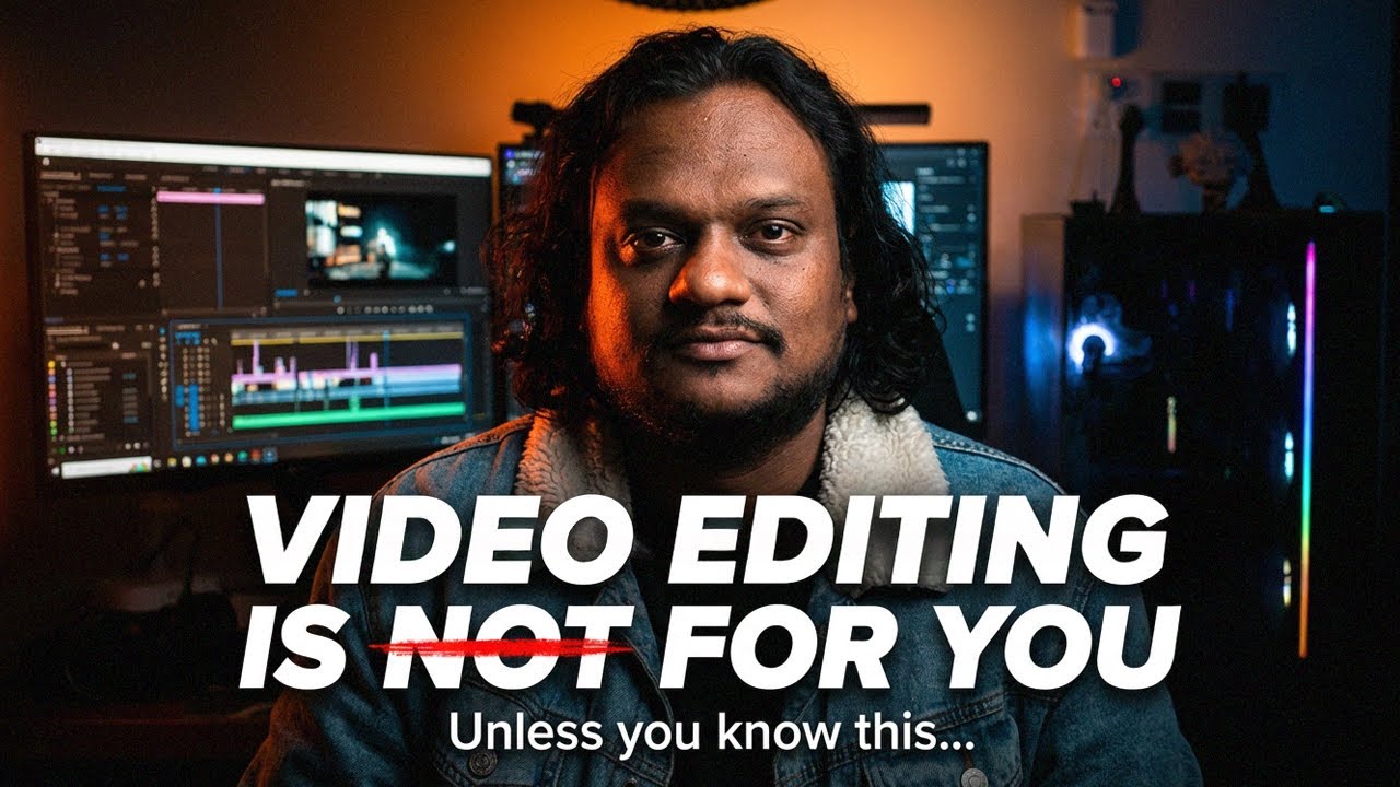 Before You Become a Video Editor &ndash; Watch This First