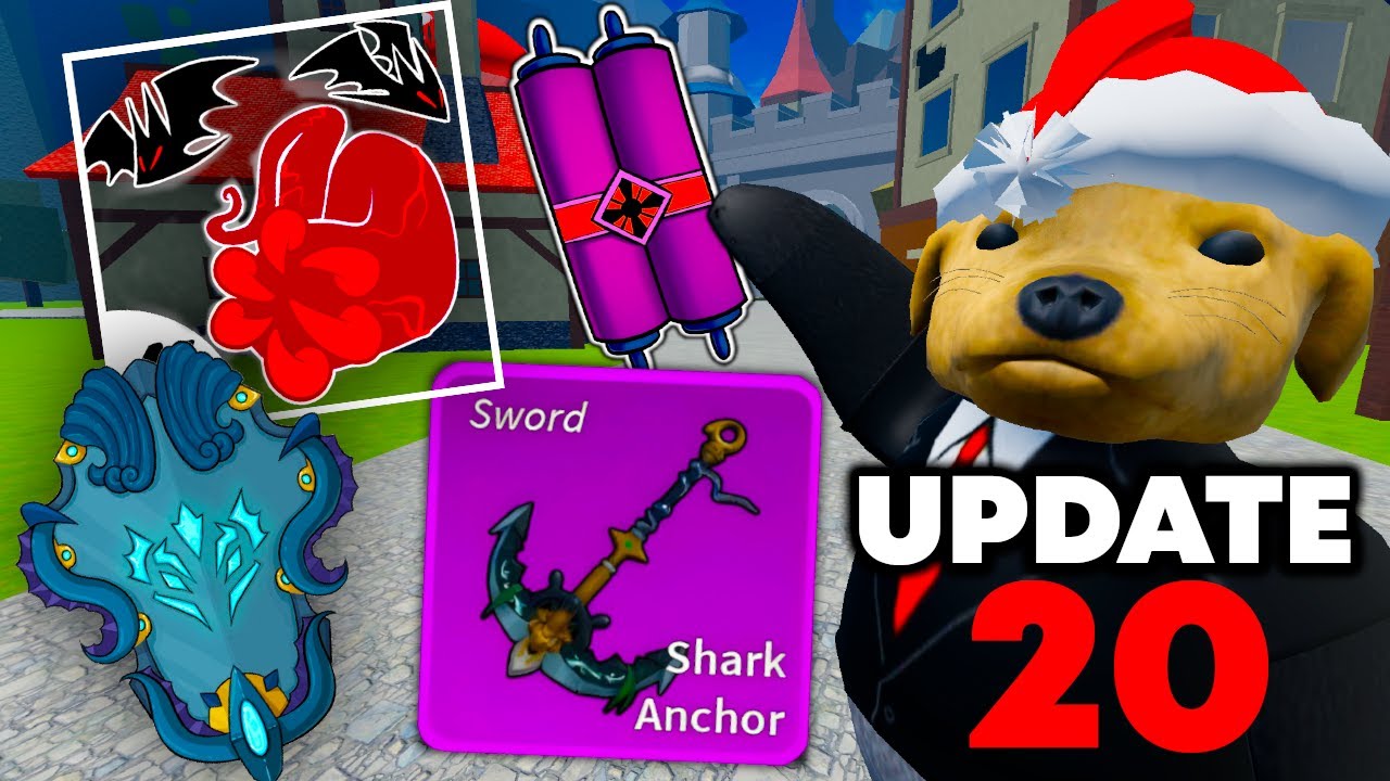WE GOT ALL THE ITEMS FROM UPDATE 20 - #bloxfruits #gnorenodog #roblox