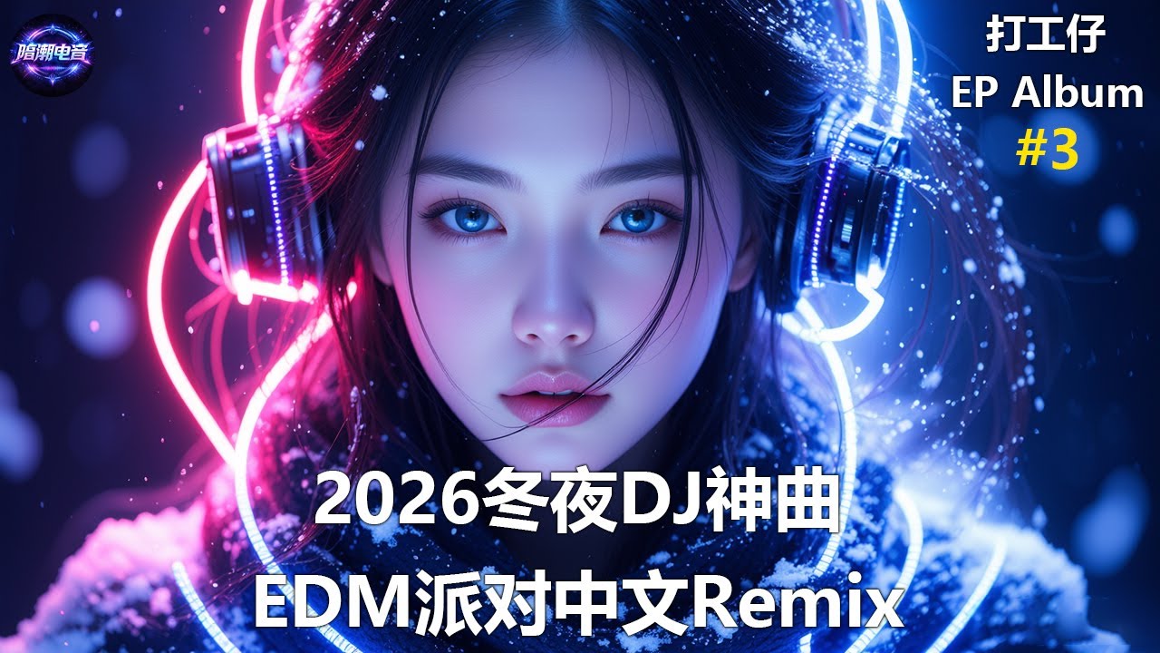 冬夜重低音DJ神曲 2026｜停不下来 EP | Winter Night DJ Universe｜中文蹦迪串烧 × Night Drive Full Bass EDM