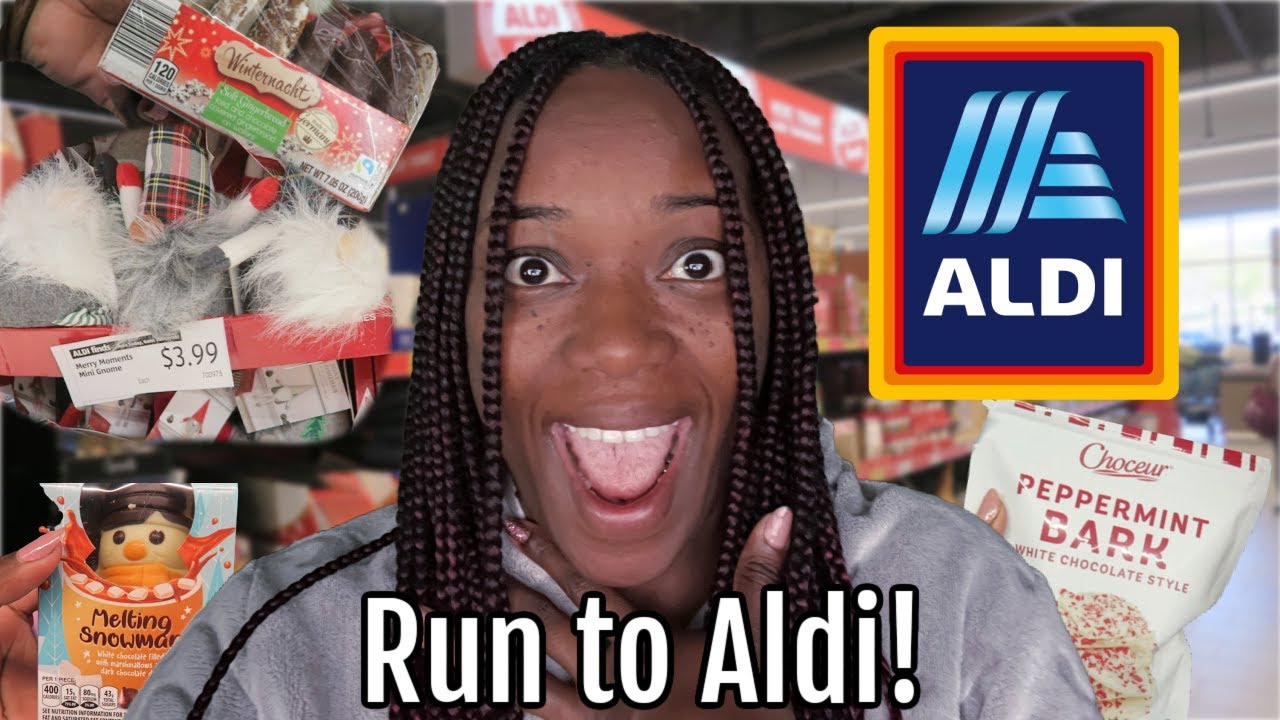 Top Aldi Holiday finds you MUST try this season! This was THE BEST Aldi shop with me EVER!