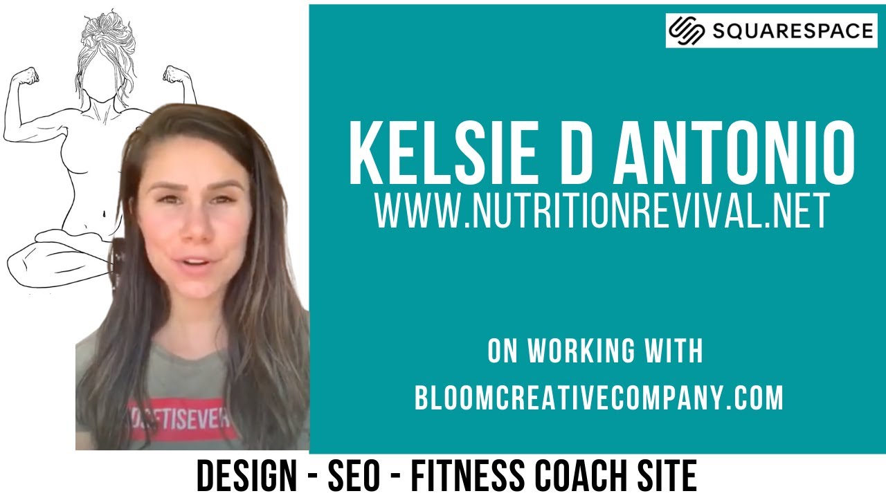 Bloom Creative Co Testimonial Kelsie D'Antonio Fitness