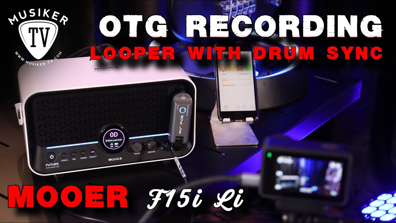 Mooer F15i Li - OTG Recording