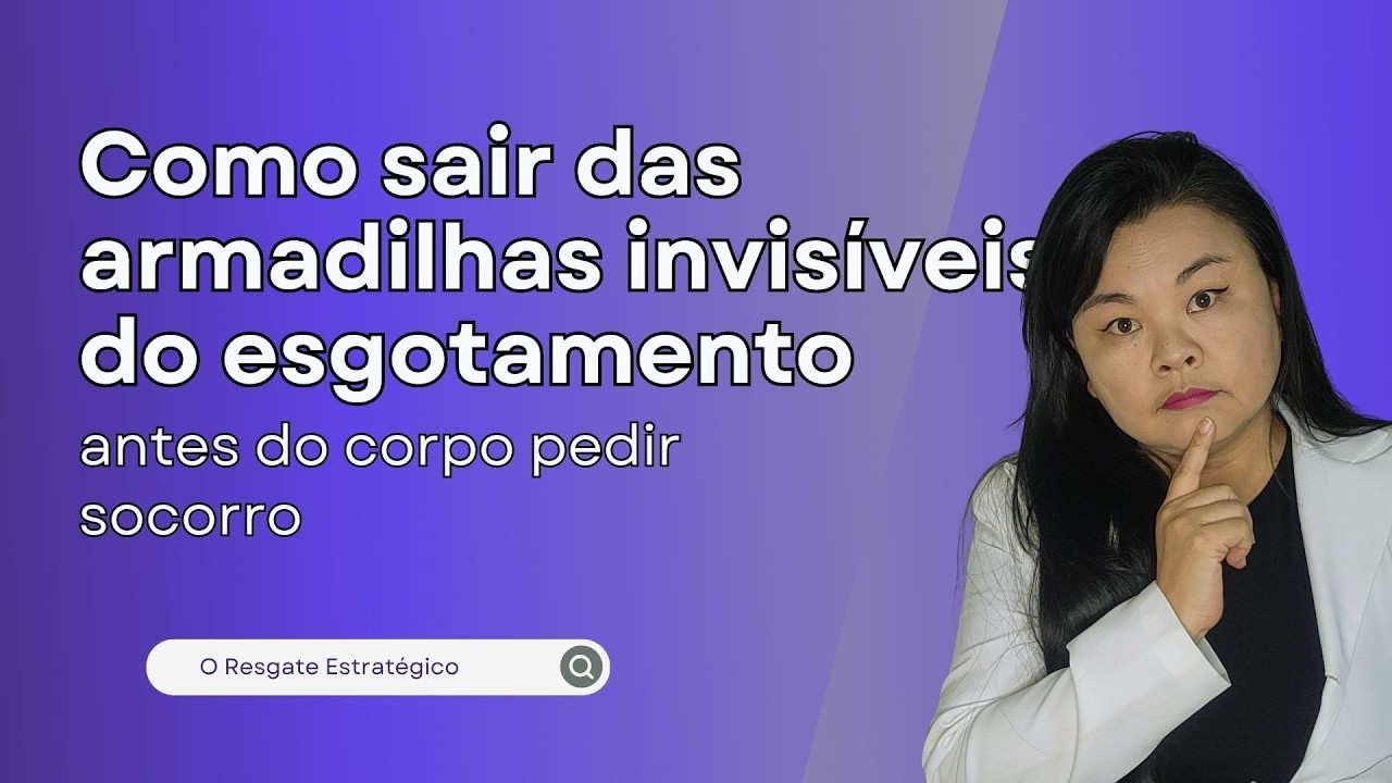 Como sair das armadilhas invisíveis do esgotamento antes do corpo pedir socorro