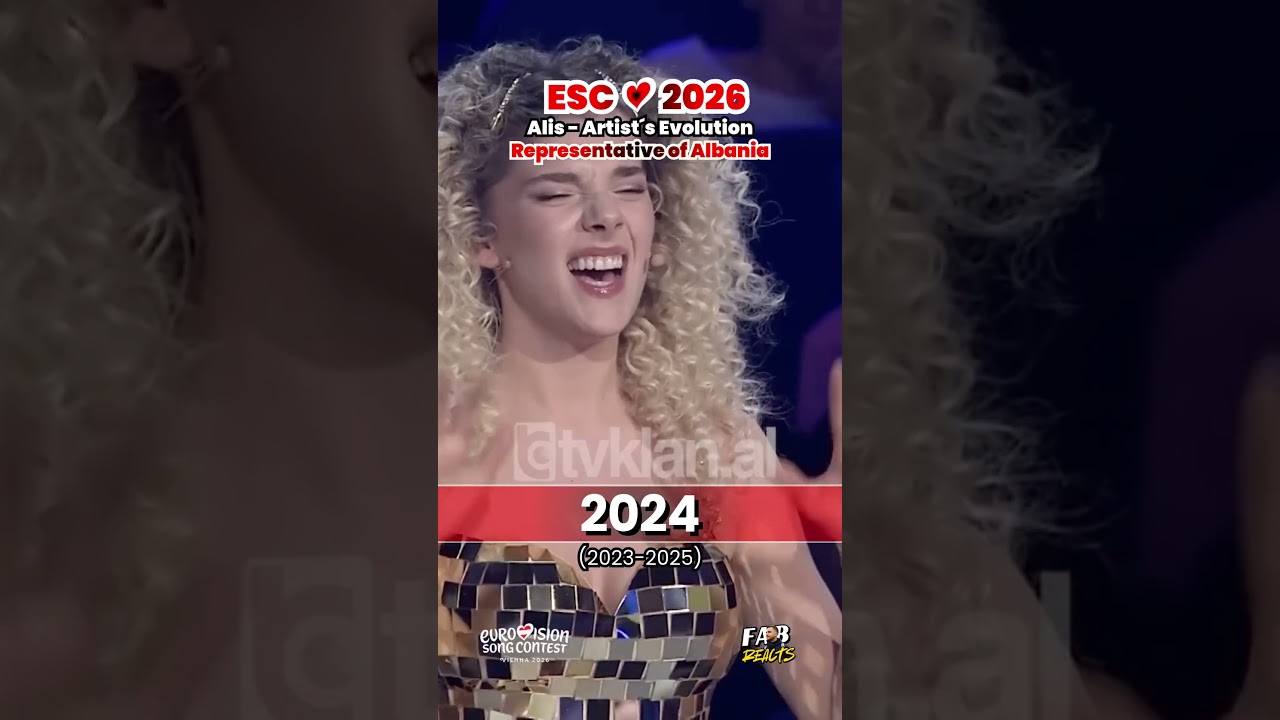 MEET ALIS | Artist´s Evolution | ALBANIA 🇦🇱 EUROVISION SONG CONTEST 2026 🎶😍 