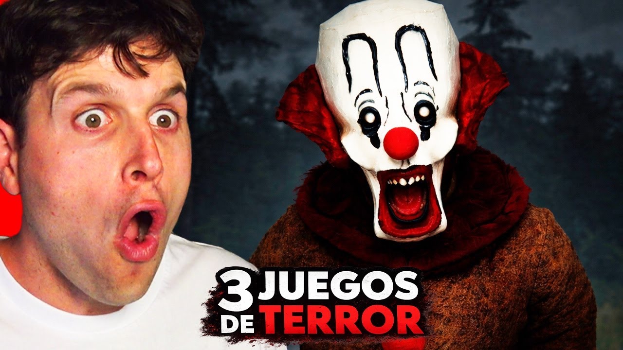 3 JUEGOS DE TERROR EN 1 HORA #8
