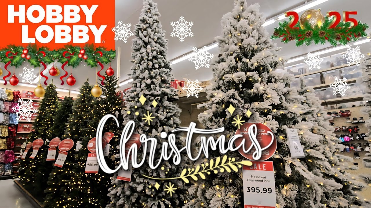 Hobby Lobby Christmas Walkthrough 2025 🎄
