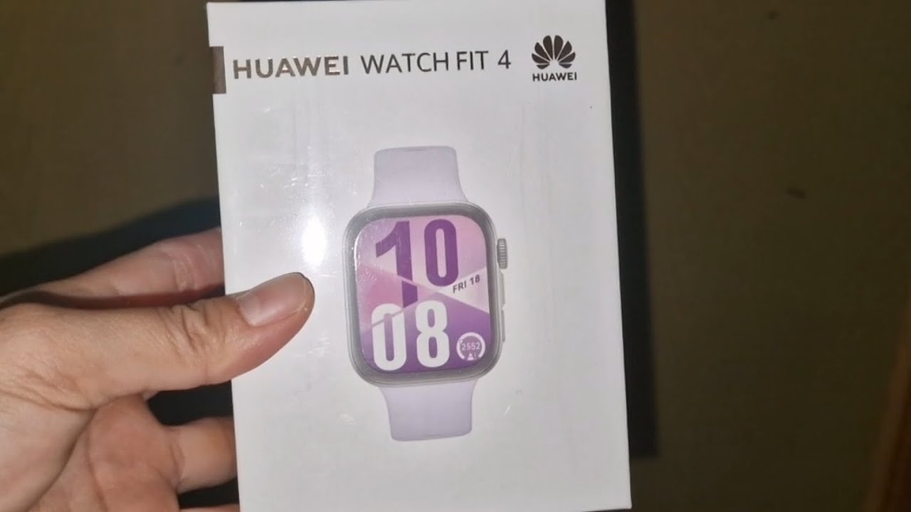 Распаковка Huawei Watch Fit 4