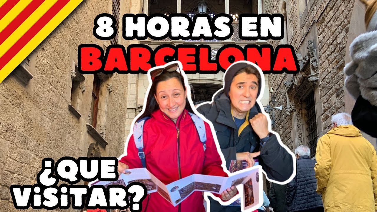 ¿Qué visitarías si tuvieras SÓLO 1 DÍA en Barcelona?... esta ciudad es más que increíble!