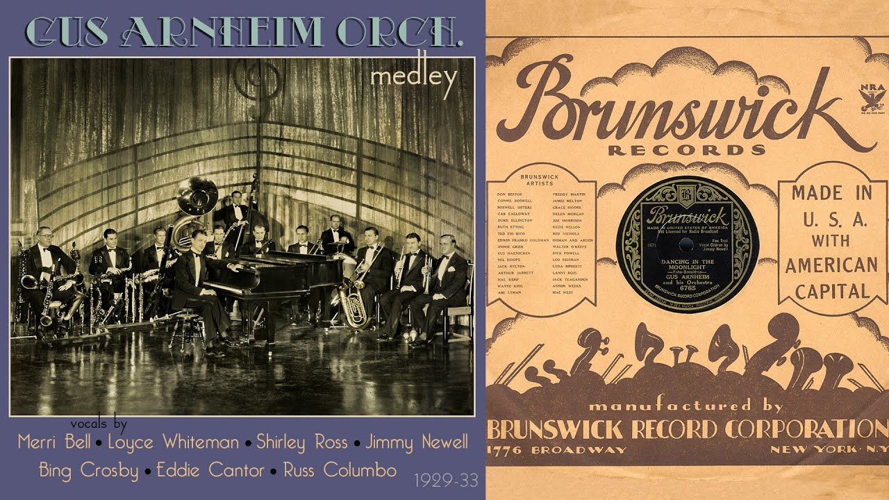 1929, Gus Arnheim Orch. Lovable and Sweet, I'm Gonna Get You, I'm Doin' That Thing, Suzanne, HD 78rp