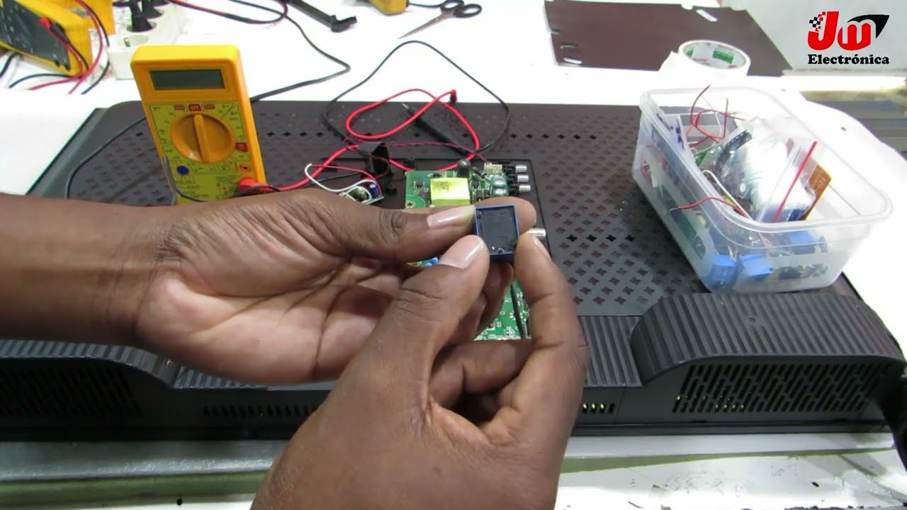 Ressuscitando tv com placa associada altamente danificada