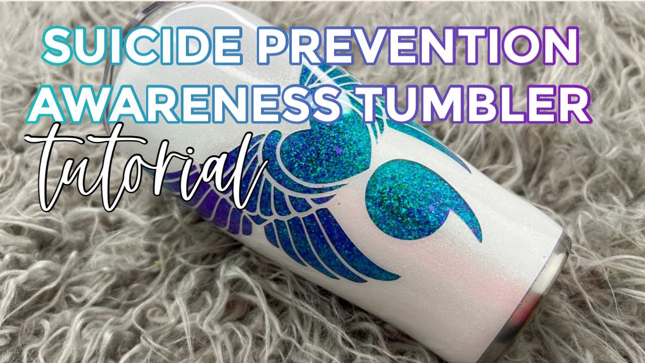 Glitter Peekaboo Tumbler Tutorial