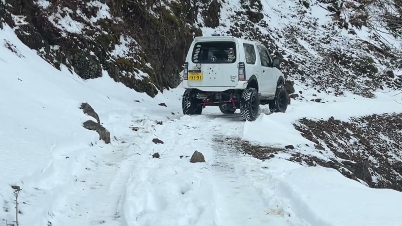 ジムニーと軽トラで　林道ドライブ　雪山林道編　(2025/12/30)［全日本林道組合］