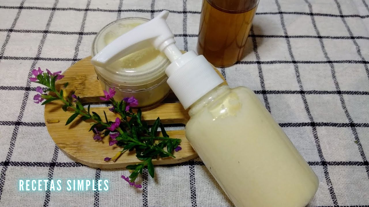 Sérum/crema de ácido hialurónico y moringa //  Recetas Simples