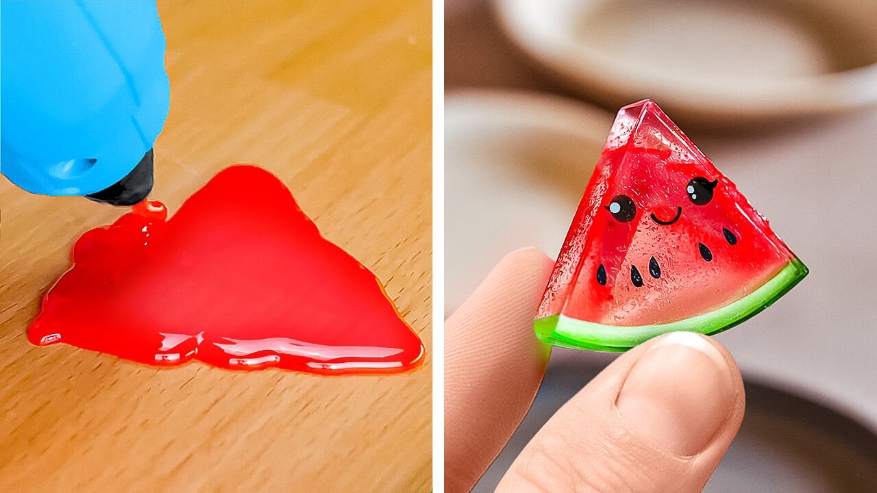 LES MEILLEURS TRUCS AVEC PISTOLET À COLLE 😍🌟 CRÉEZ DES BRICOLAGES INCROYABLES