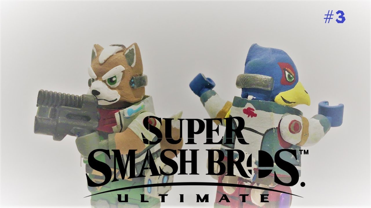 LEGO Super Smash Bros Ultimate Figures #3 -Fox and Falco