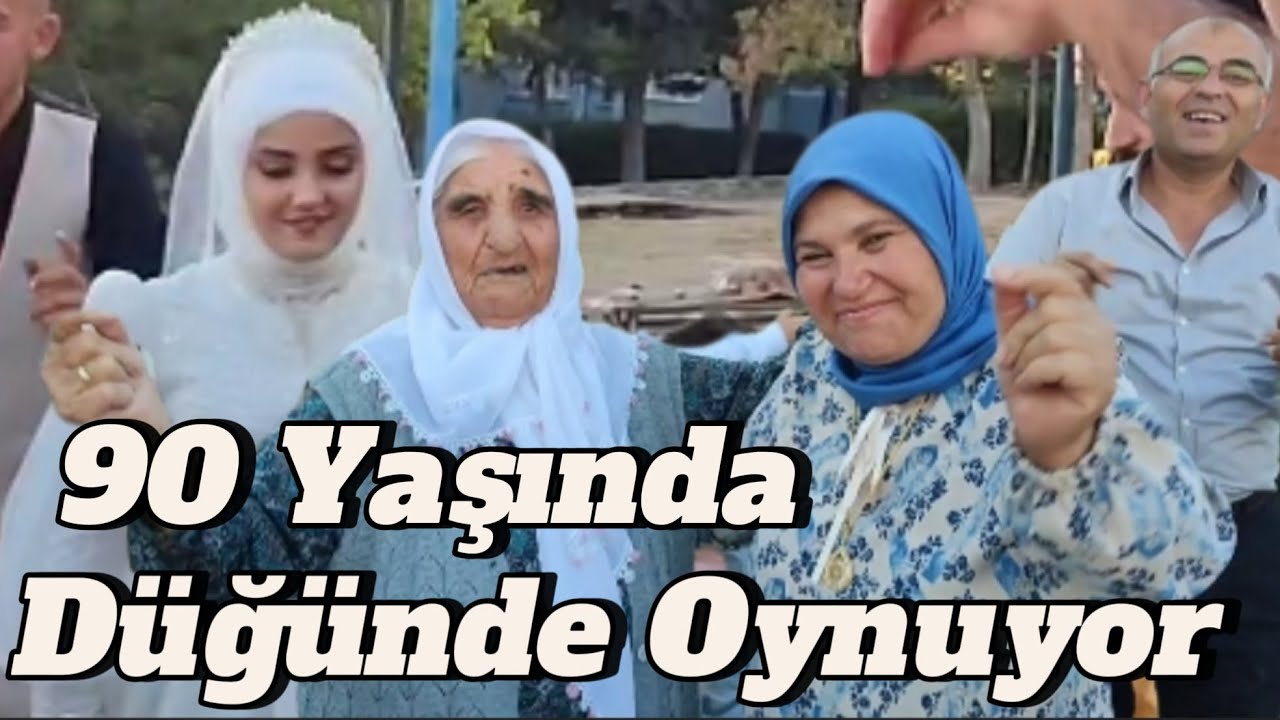90 Yaşındaki Nine Düğünde Oynuyor