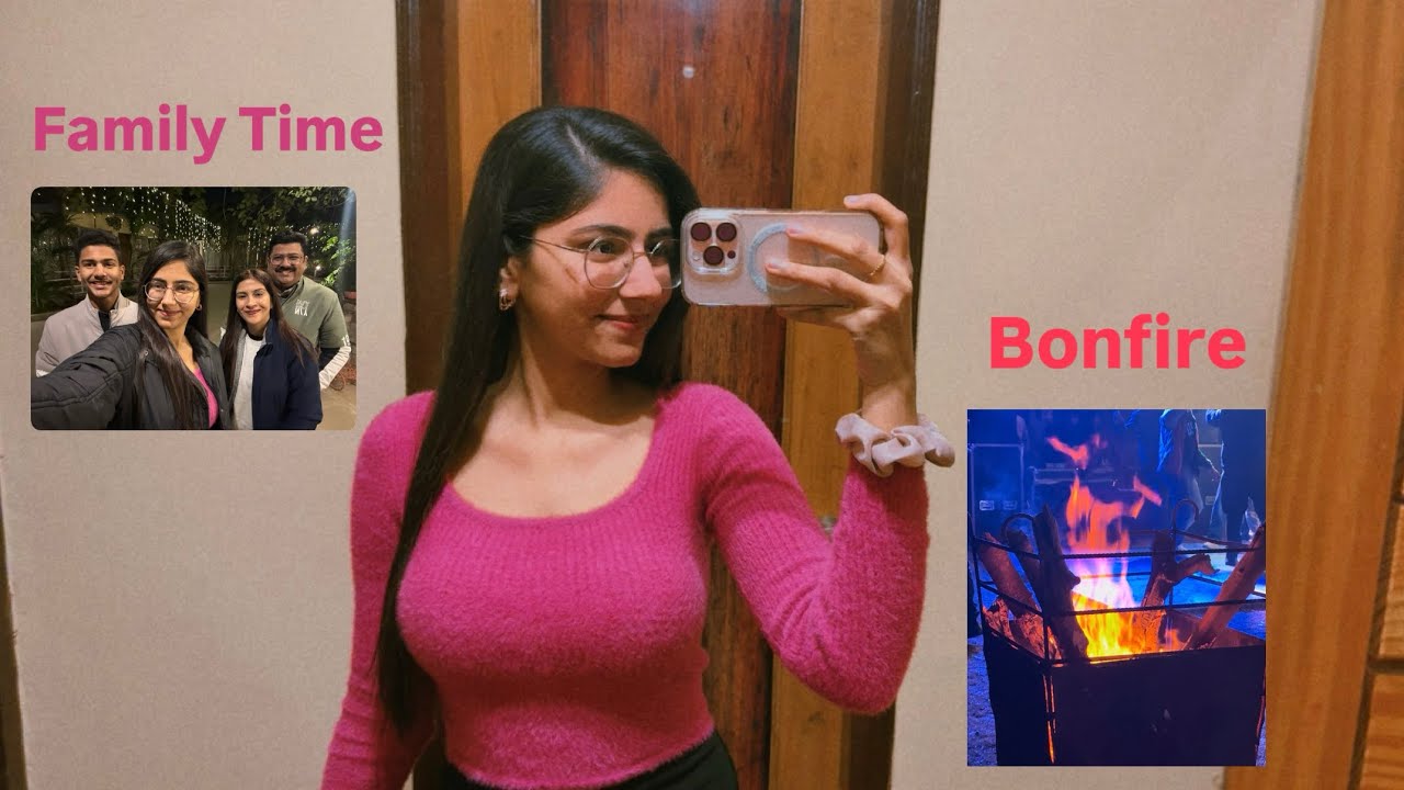 Fun with family in Jim Corbett | Bonfire and DJ night 