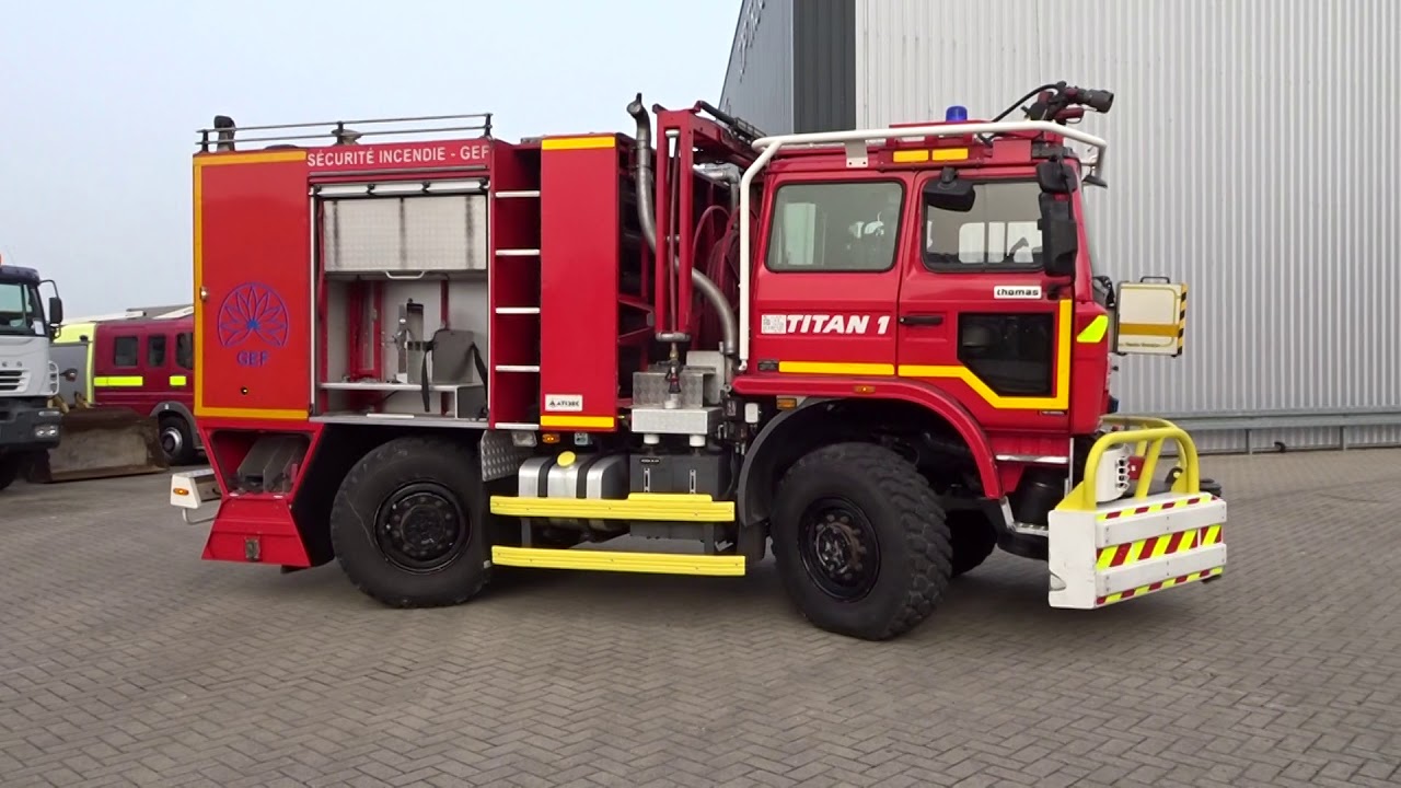 Top Trucks 4184 Renault Thomas Titan 1 Tunnel4x4 - Calamities, Calamités - 1.500ltr water, 200 foam