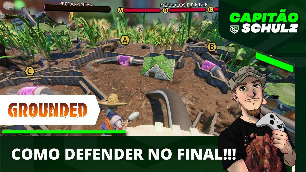 GROUNDED: DEFESA FINAL do JAVAMATIC | Como Defender no Final do Jogo! (Dificuldade: NOSSA! SOLO)