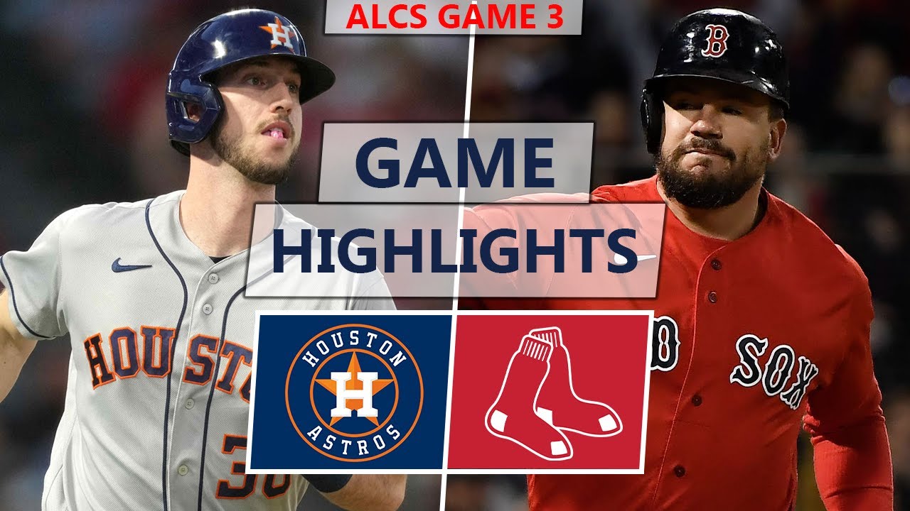 Houston Astros vs. Boston Red Sox Highlights | ALCS Game 3 (2021)