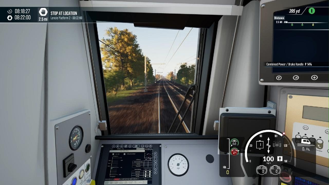 Train Sim World 6 Class 380 From Cory to Glasgow Queen Street 
