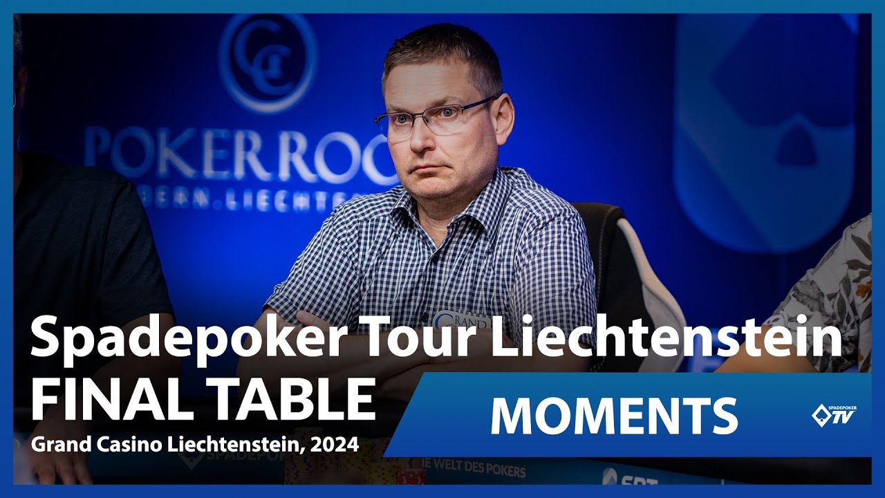 Flopped quads on the TV table! | SPTV Moments 🎥 | Spadepoker Tour Liechtenstein