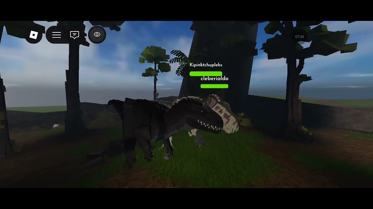 SOBREVIVI COMO T-REX ZUMBI NO JURASSIC BLOCK
