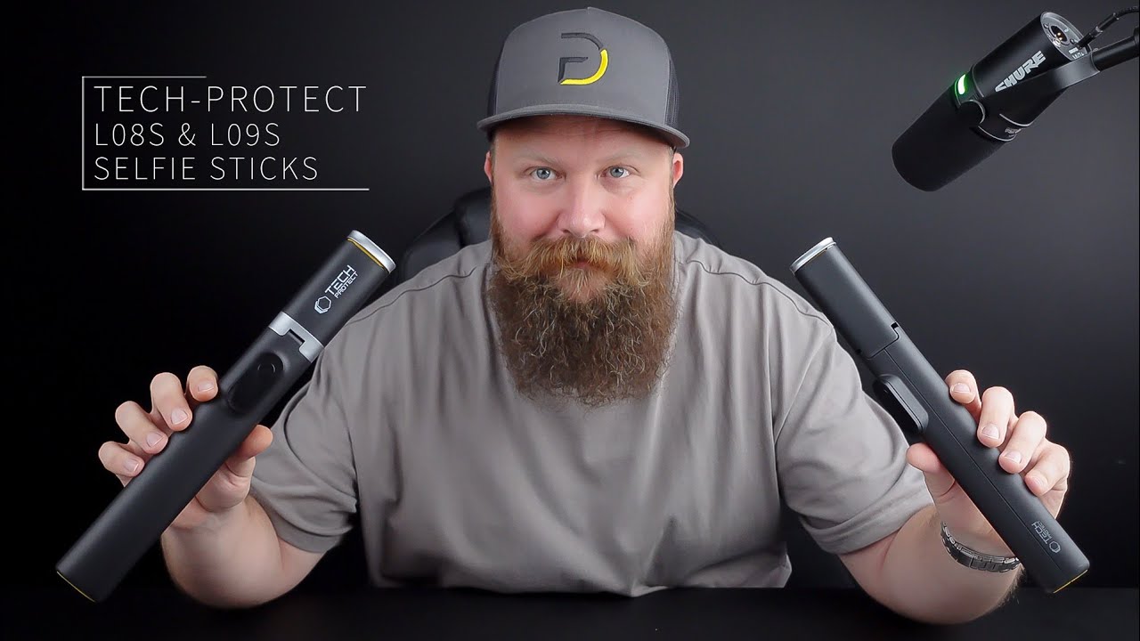 Moim Zdaniem Najlepsze Uniwersalne Selfie Sticki w Naszej Ofercie - Tech-Protect L08S oraz L09S
