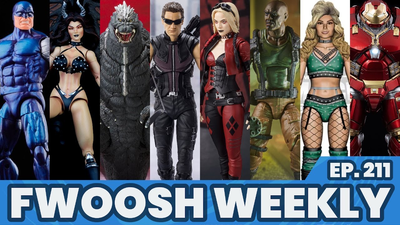 Weekly! Ep211: G.I.Joe, Marvel Legends, SHF, Suicide Squad, AEW, My Hero Academia, Avengers more!