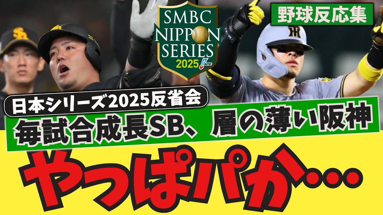 【2025日シリ反省会】阪神が飲み込まれた&ldquo;差&rdquo;とは？【なんＪ】